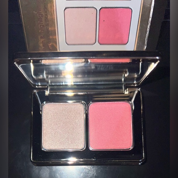 NATASHA DENONA Mini Blush Glow Duo. Rosy, Cheeks, Brighten, Light, Shiny, Smooth - Picture 6 of 8